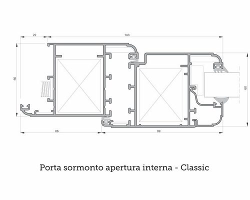 nt 50 sorm esterna classic porte big