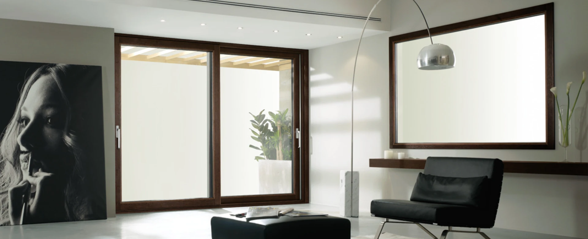 Finestre in alluminio e legno ALWOOD