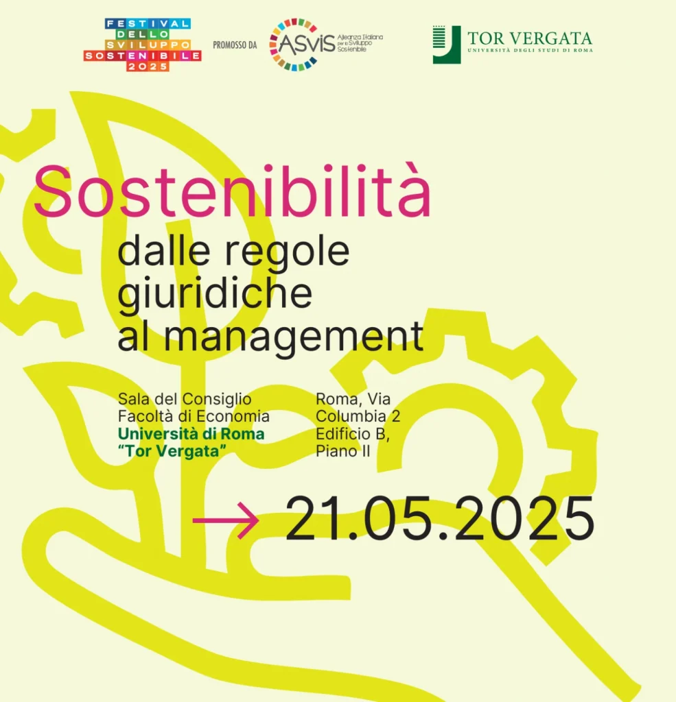 Ponzio al centro del dialogo sulla sostenibilità: l’intervento di Massimiliano Fadin all’Università di Tor Vergata
